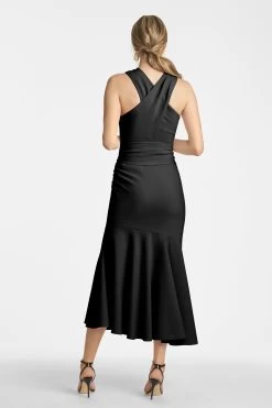 Naomi Dress - Black -Feminine Style Shop NaomiDress Black Back