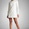 Parker Dress - Ivory 2 Parker Dress - Ivory -Feminine Style Shop PARKERDRESS IVORY FRONT