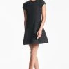 Penelope Dress - Noir 1 Penelope Dress - Noir -Feminine Style Shop PENELOPEDRESS NOIR FRONT2