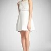Pia Dress - Ivory 1 Pia Dress - Ivory -Feminine Style Shop PIADRESS IVORY FRONT