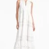 Positano Dress - White -Feminine Style Shop POSITANODRESS WHITE FRONT3