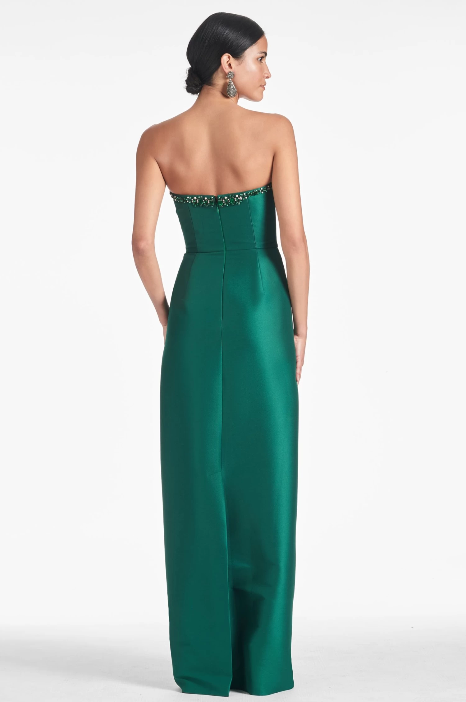 Preston Gown - Emerald 6 Preston Gown - Emerald - Image 4