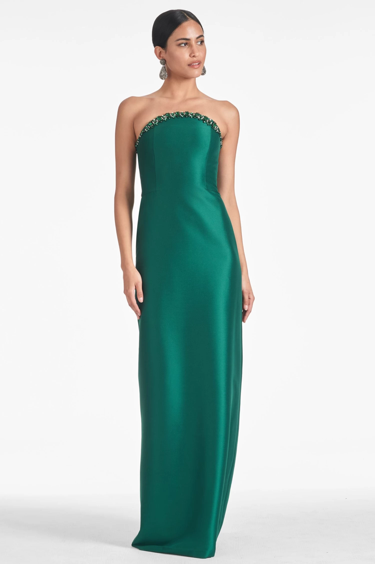 Preston Gown - Emerald 3 Preston Gown - Emerald