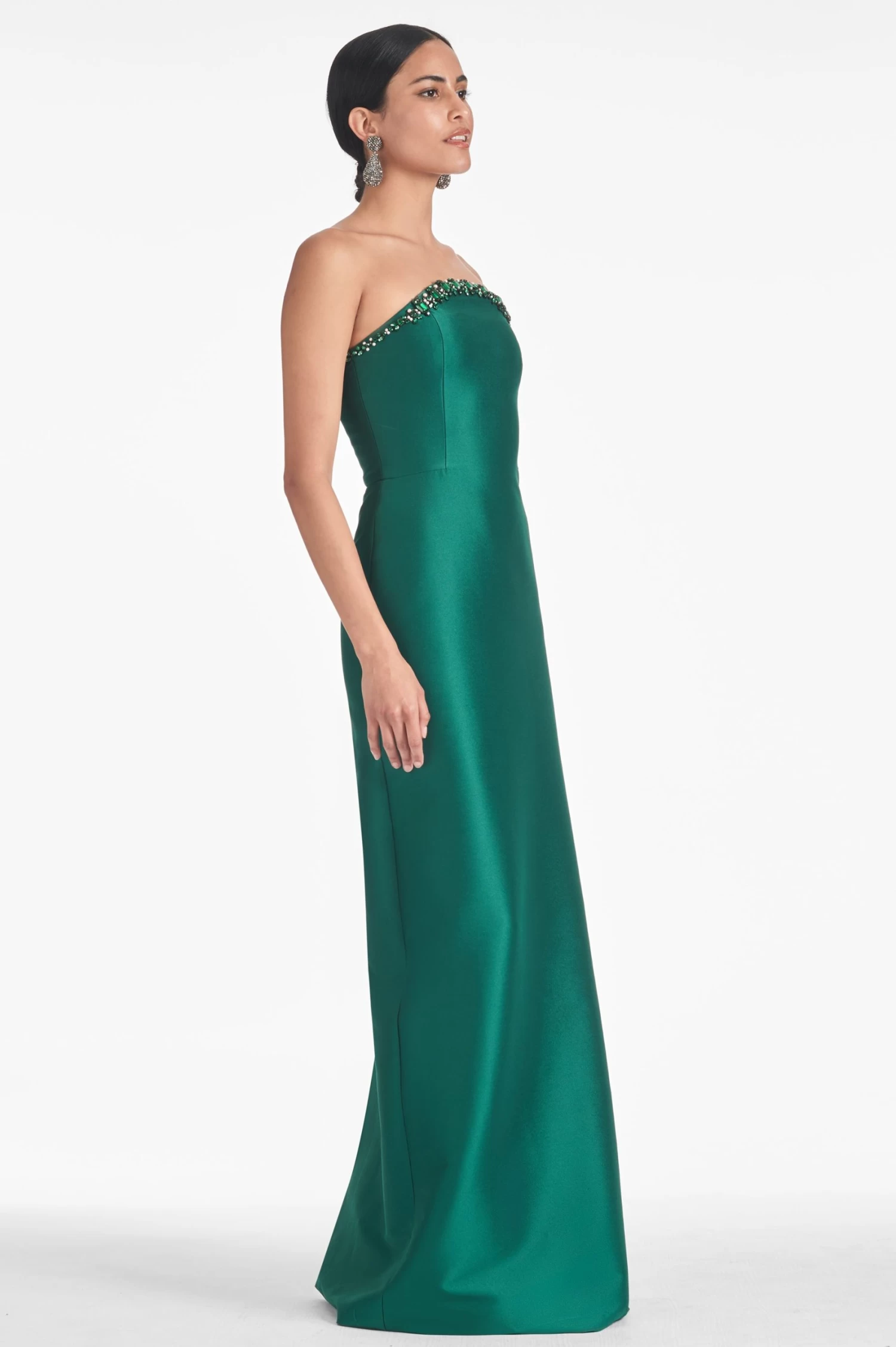 Preston Gown - Emerald 5 Preston Gown - Emerald - Image 3