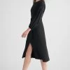 Annie Dress - Black 1 Annie Dress - Black -Feminine Style Shop R21D10 LOOK1