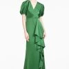 Mila Gown - Emerald -Feminine Style Shop R221G10 310 MILAGOWN EMERALD FRONT