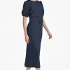 Rebecca Dress - Dark Midnight 2 Rebecca Dress - Dark Midnight -Feminine Style Shop REBECCADRESS DARKMIDNIGHT SIDE