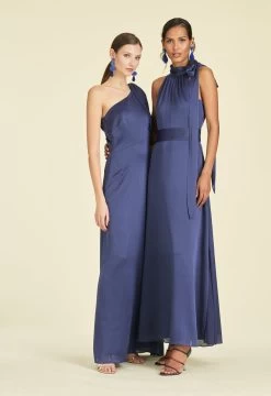 Chelsea Gown - Deep Cobalt -Feminine Style Shop S221B06 409 S221B02 409 1