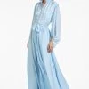 Beatrix Gown - Chambray Blue -Feminine Style Shop S221G13F 455 BEATRIXGOWN CHAMBRAYBLUE FRONT 1d7504d0 f484 409d a7d7 2a0d0f7b28ff