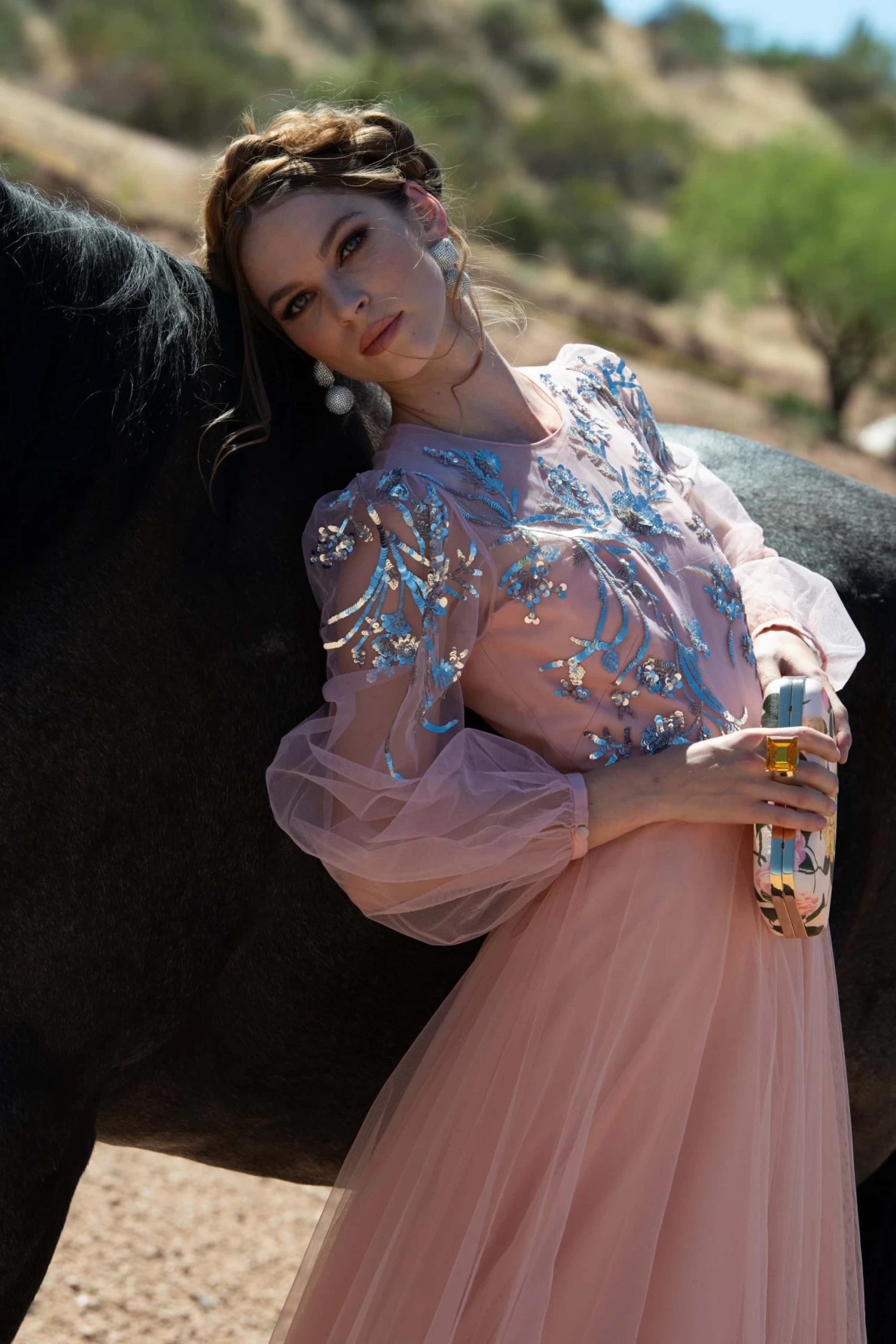 Freyja Gown - Morganite 9 Freyja Gown - Morganite - Image 7