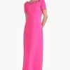 Shiloh Gown - Electric Pink -Feminine Style Shop SHILOHGOWN ELECTRICPINK FRONT c4764b18 e9a1 4505 9e43 0d96aeeca6fc