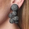 Mini Coconuts Earrings - Metallic Faceted Beads -Feminine Style Shop SHOT 07 007