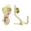 Chelsea Obi-Bow Open Toe - Lime Green -Feminine Style Shop SHOT 08 005