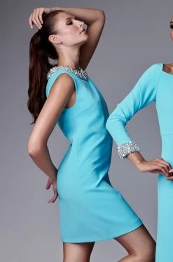 Liz Dress - Swiss Blue 10 Liz Dress - Swiss Blue -Feminine Style Shop SHOT 14 0014