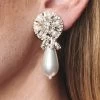Elisha Earrings - Crystals / Pearl -Feminine Style Shop SHOT 29 009