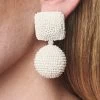 Lydia Earrings - Smooth Beads -Feminine Style Shop SHOT 33 006