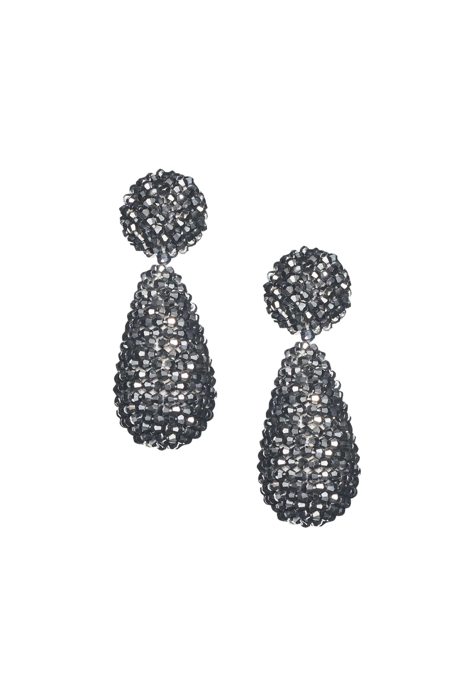 Alena Earrings -Metallic Faceted Beads 6 Alena Earrings -Metallic Faceted Beads - Image 4