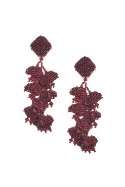 Grapes Earrings - Smooth Beads -Feminine Style Shop SHOT 44 001