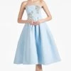 Sydney Gown - Sky Blue -Feminine Style Shop SYDNEYGOWN SKYBLUE FRONT