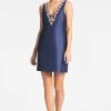 Sylvie Dress - Night Sky -Feminine Style Shop SYLVIEDRESS MIDNIGHT FRONT