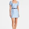 Terri Dress - Ice Blue 2 Terri Dress - Ice Blue -Feminine Style Shop TERRIDRESS ICEBLUE FRONT